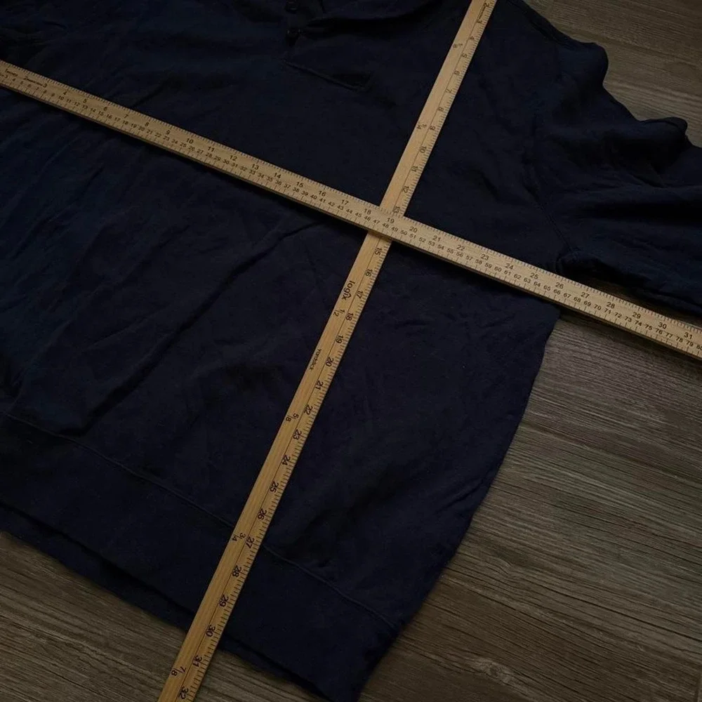 Navy Polo Ralph Lauren shawl collar sweatshirt size xxl